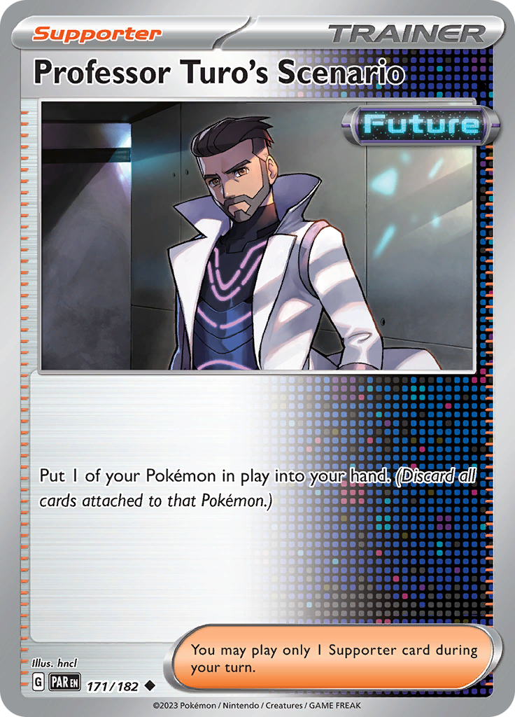 Professor Turo's Scenario (171/182) [Scarlet & Violet: Paradox Rift] | Good Games Cannington