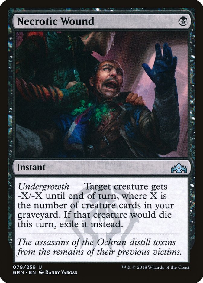 Necrotic Wound 79 (Guilds of Ravnica)  | Good Games Cannington