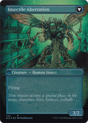 Delver of Secrets // Insectile Aberration (Borderless) [Secret Lair: From Cute to Brute] | Good Games Cannington