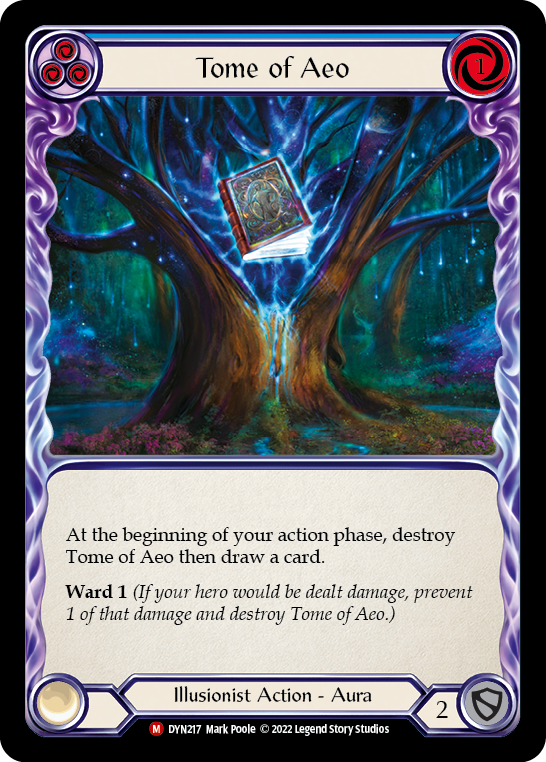 Tome of Aeo [DYN217] (Dynasty)  Rainbow Foil | Good Games Cannington