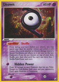 Unown (Z) (Z/28) [EX: Unseen Forces] | Good Games Cannington