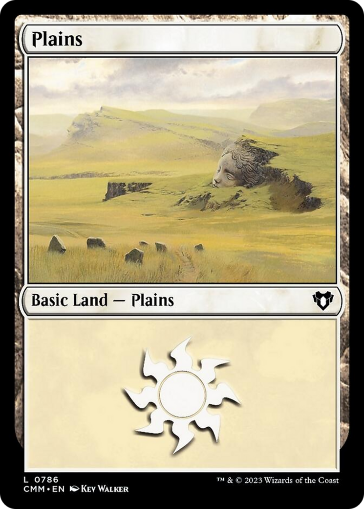 Plains (786) [Commander Masters] | Good Games Cannington