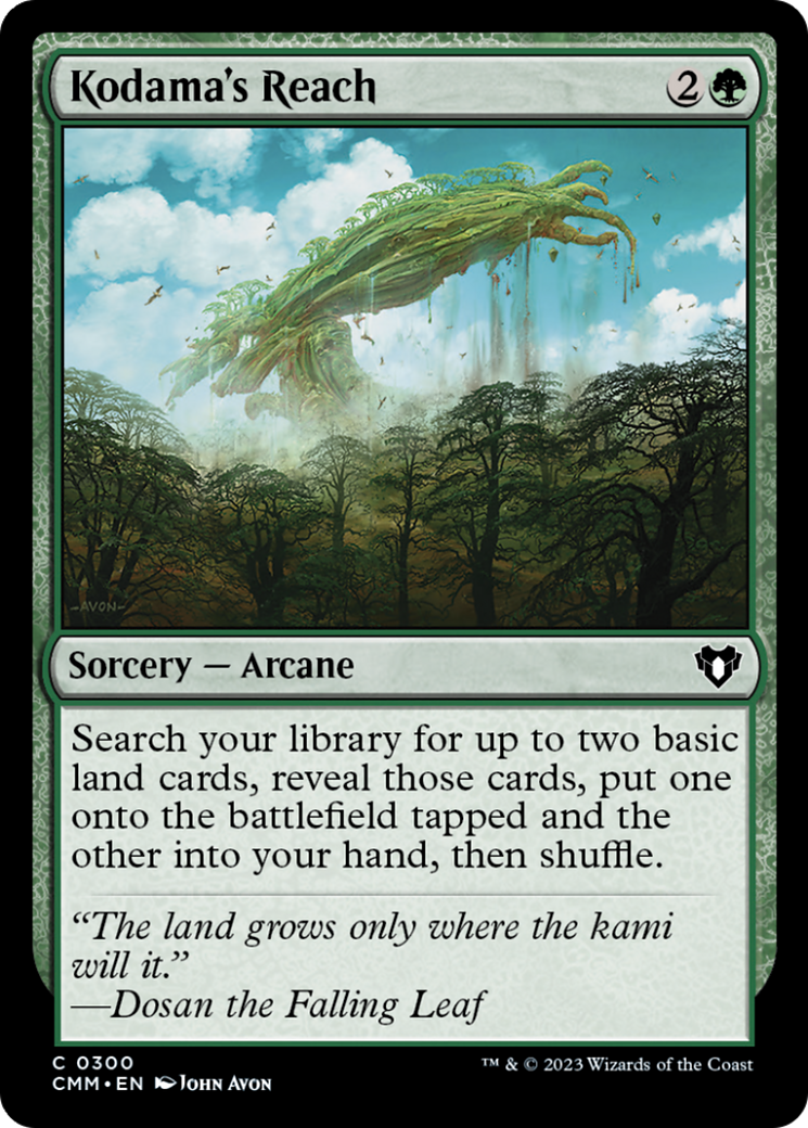 Kodama's Reach [Commander Masters] | Good Games Cannington