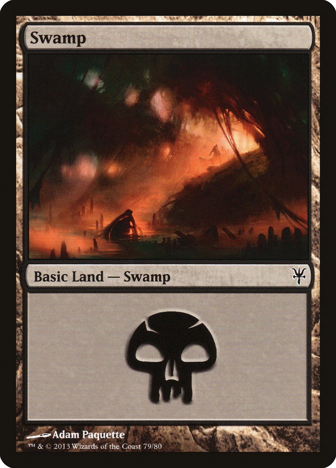 Swamp (79) [Duel Decks: Sorin vs. Tibalt] | Good Games Cannington