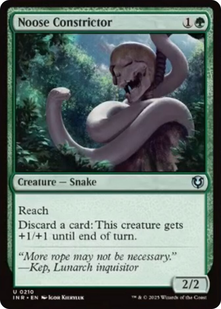 Noose Constrictor [Innistrad Remastered] | Good Games Cannington