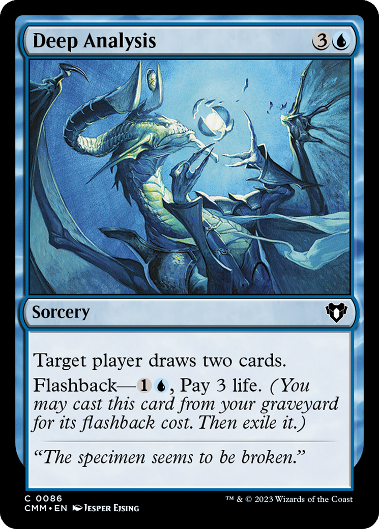 Deep Analysis [Commander Masters] | Good Games Cannington