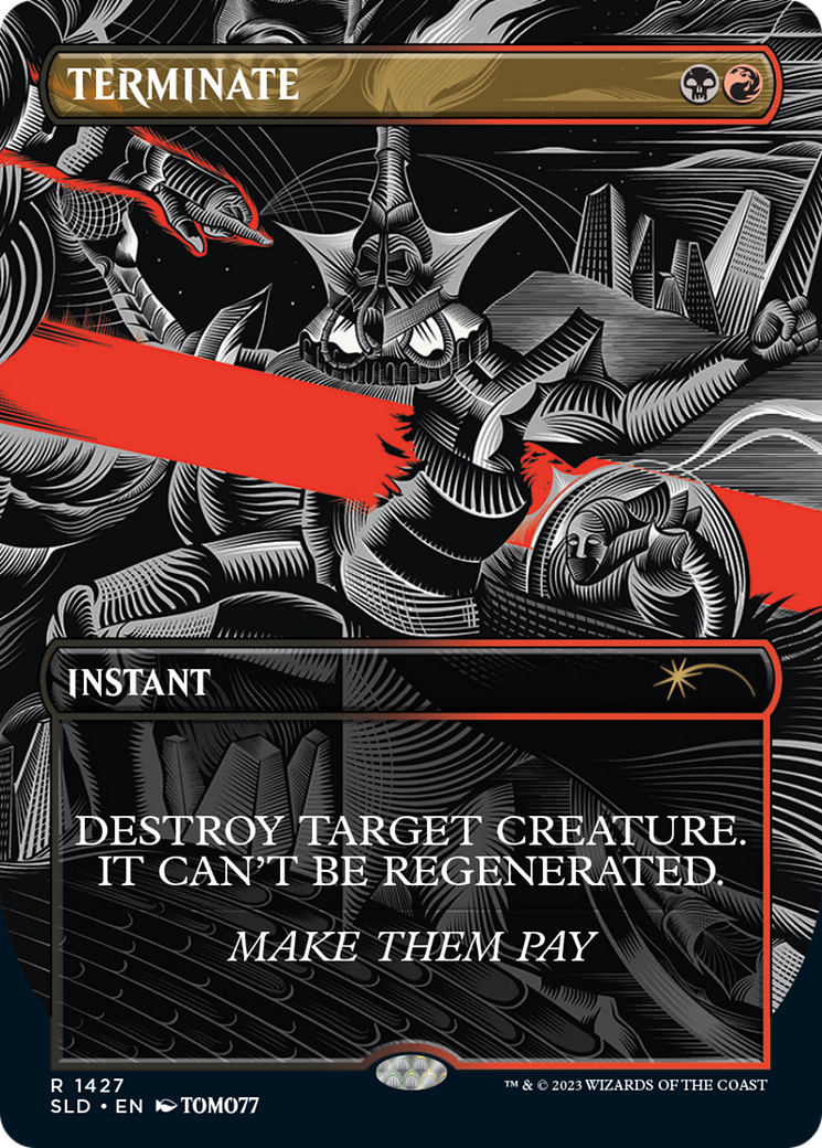 Terminate [Secret Lair Drop Series] | Good Games Cannington