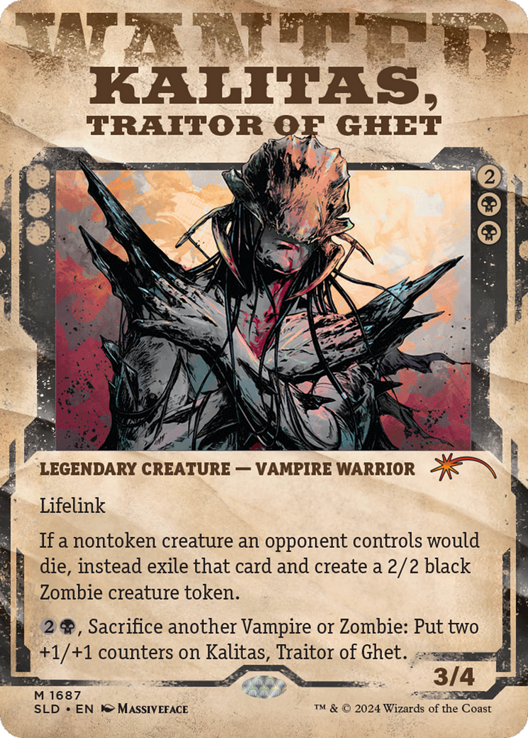Kalitas, Traitor of Ghet [Secret Lair Drop Series] | Good Games Cannington