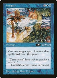 Dissipate (4th Place) (Oversized) [Oversize Cards] | Good Games Cannington