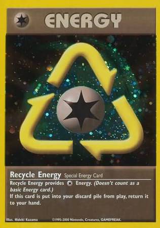 Recycle Energy (WotC 2002 League Promo) [League & Championship Cards] | Good Games Cannington