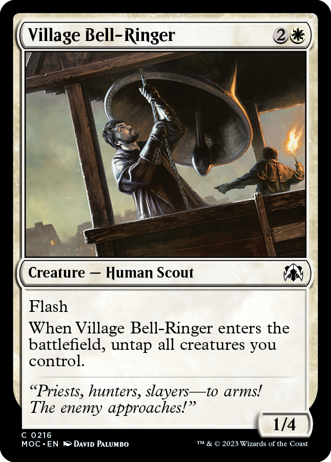 Village Bell-Ringer [March of the Machine Commander] | Good Games Cannington