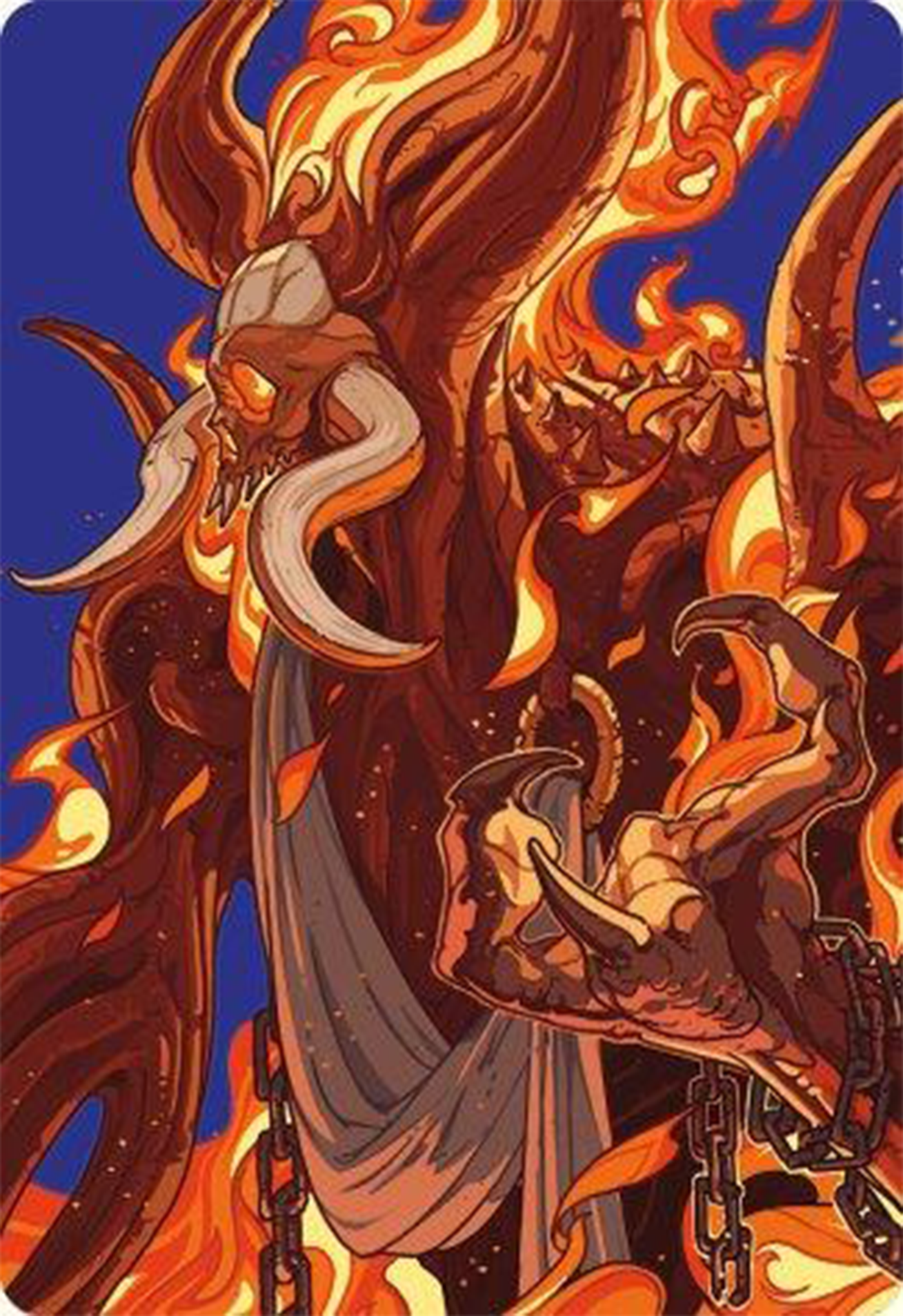 Phlage, Titan of Fire's Fury Art Card [Modern Horizons 3 Art Series] | Good Games Cannington