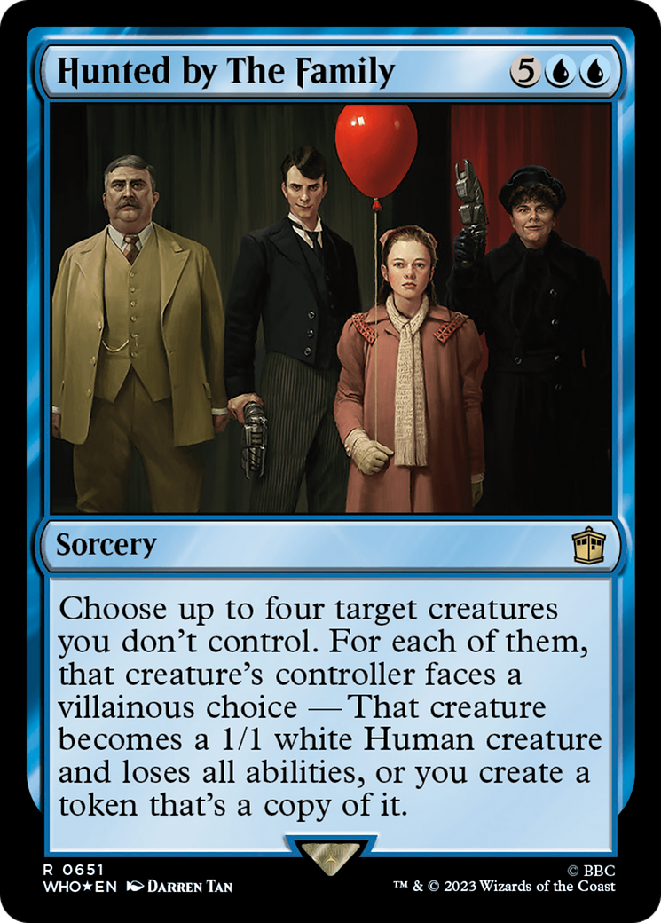 Hunted by The Family (Surge Foil) [Doctor Who] | Good Games Cannington