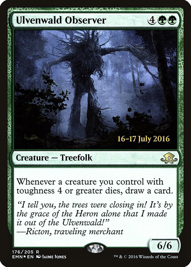 Ulvenwald Observer [Eldritch Moon Prerelease Promos] | Good Games Cannington
