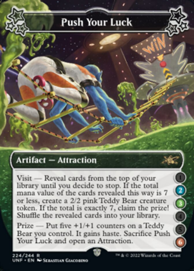 Push Your Luck (2-3-6) [Unfinity] | Good Games Cannington