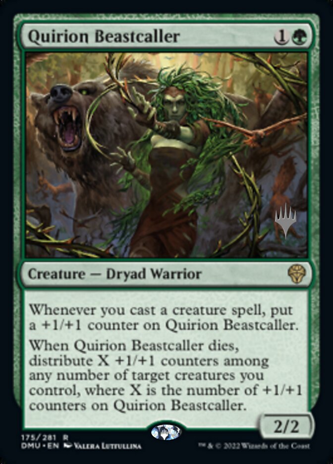 Quirion Beastcaller (Promo Pack) [Dominaria United Promos] | Good Games Cannington