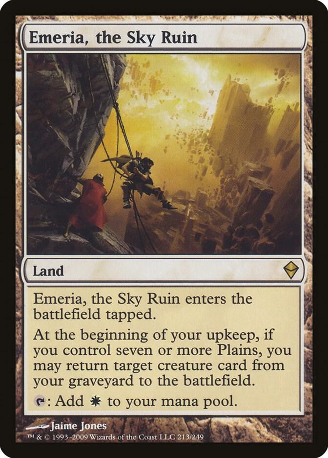 Emeria, the Sky Ruin 213/249 (Zendikar)  | Good Games Cannington