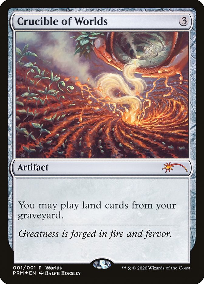 Crucible of Worlds (Worlds) [World Championship Promos] | Good Games Cannington
