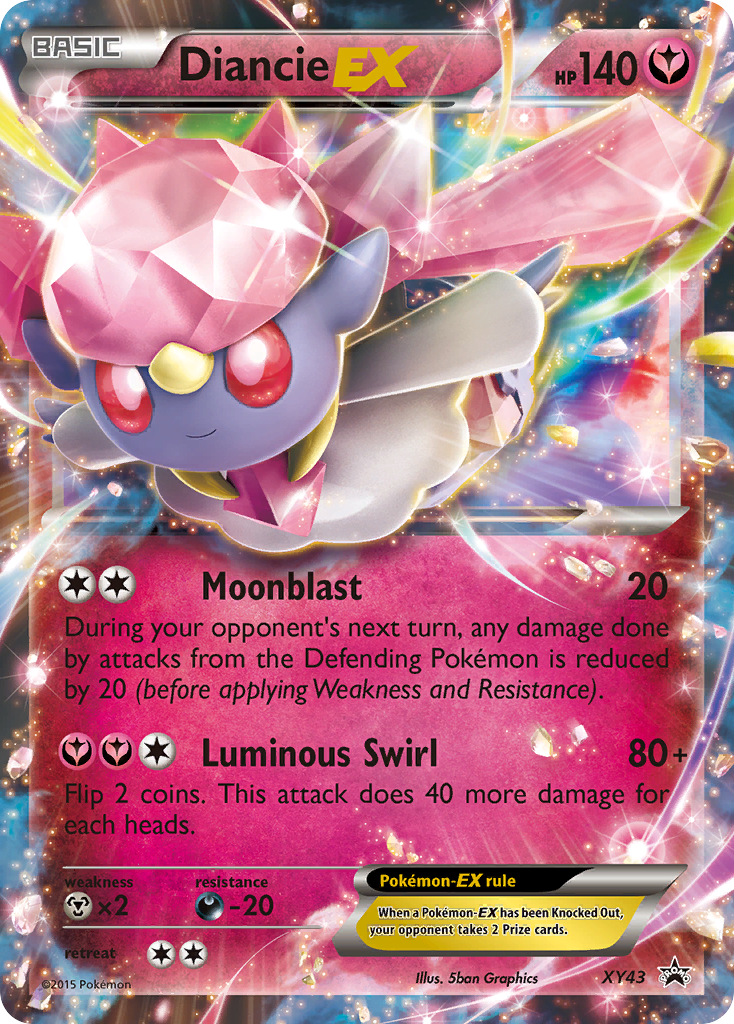Diancie EX (XY43) [XY: Black Star Promos] | Good Games Cannington