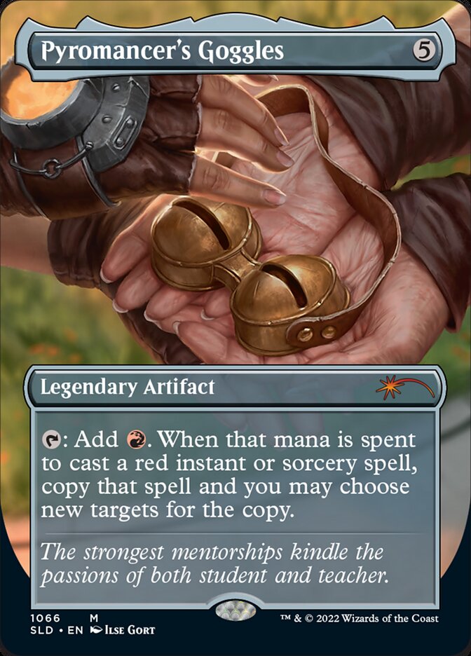 Pyromancer's Goggles (Borderless) [Secret Lair Drop Series] | Good Games Cannington