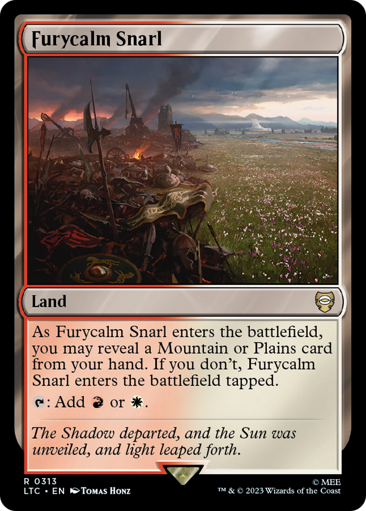Furycalm Snarl [The Lord of the Rings: Tales of Middle-Earth Commander] | Good Games Cannington