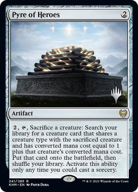 Pyre of Heroes (Promo Pack) [Kaldheim Promos] | Good Games Cannington