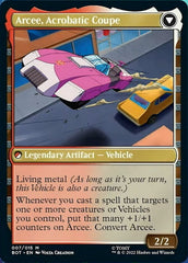 Arcee, Sharpshooter // Arcee, Acrobatic Coupe [Transformers] | Good Games Cannington