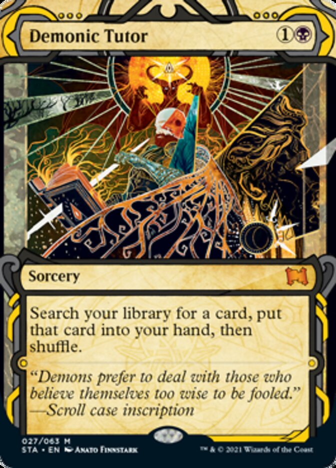 Demonic Tutor [Strixhaven: School of Mages Mystical Archive] | Good Games Cannington
