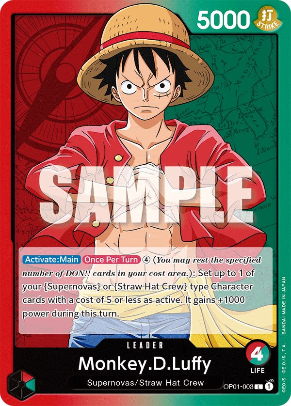 Monkey.D.Luffy [Romance Dawn] | Good Games Cannington