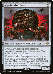 Myr Battlesphere [Phyrexia: All Will Be One Commander] | Good Games Cannington