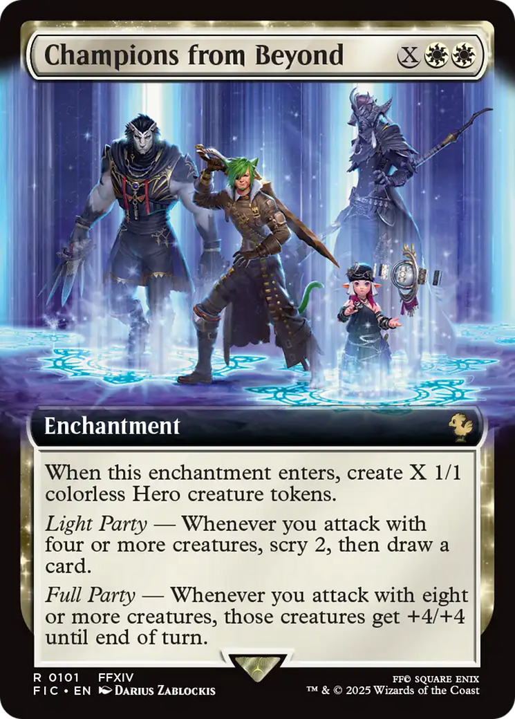 Champions from Beyond (Extended Art) [FINAL FANTASY Commander] | Good Games Cannington