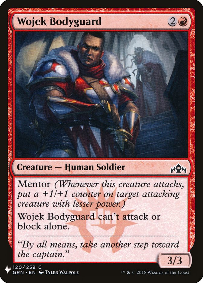 Wojek Bodyguard [Mystery Booster] | Good Games Cannington