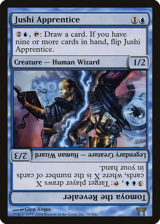Jushi Apprentice // Tomoya the Revealer [Champions of Kamigawa] | Good Games Cannington