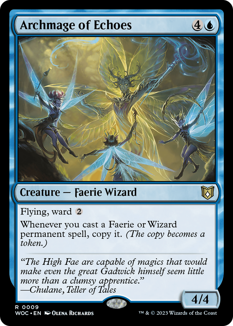 Archmage of Echoes [Wilds of Eldraine Commander] | Good Games Cannington