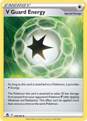 V Guard Energy (169/195) [Sword & Shield: Silver Tempest] | Good Games Cannington
