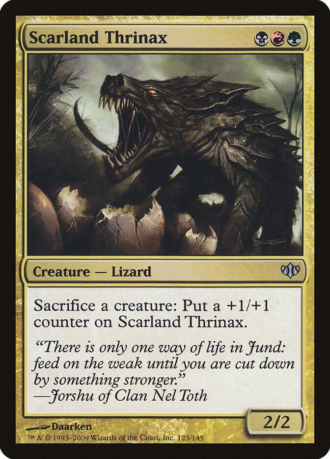 Scarland Thrinax 123/145 (Conflux)  | Good Games Cannington