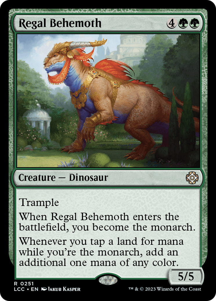 Regal Behemoth [The Lost Caverns of Ixalan Commander] | Good Games Cannington