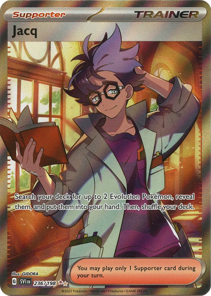 Jacq 236/198 (SV01: Scarlet & Violet Base Set)  - Holofoil | Good Games Cannington