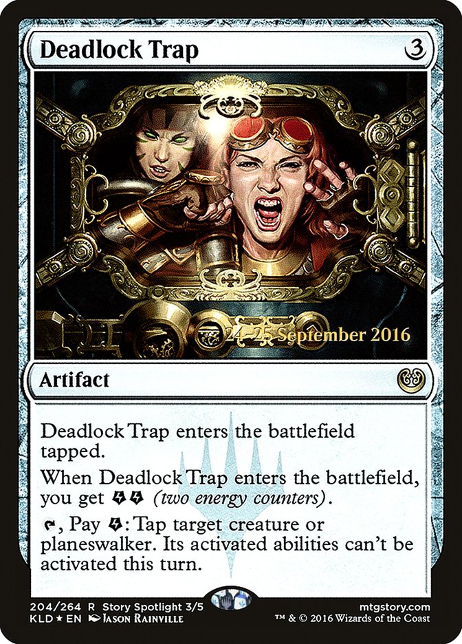 Deadlock Trap [Kaladesh Prerelease Promos] | Good Games Cannington