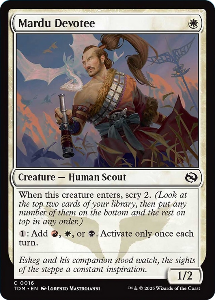 Mardu Devotee [Tarkir: Dragonstorm] | Good Games Cannington