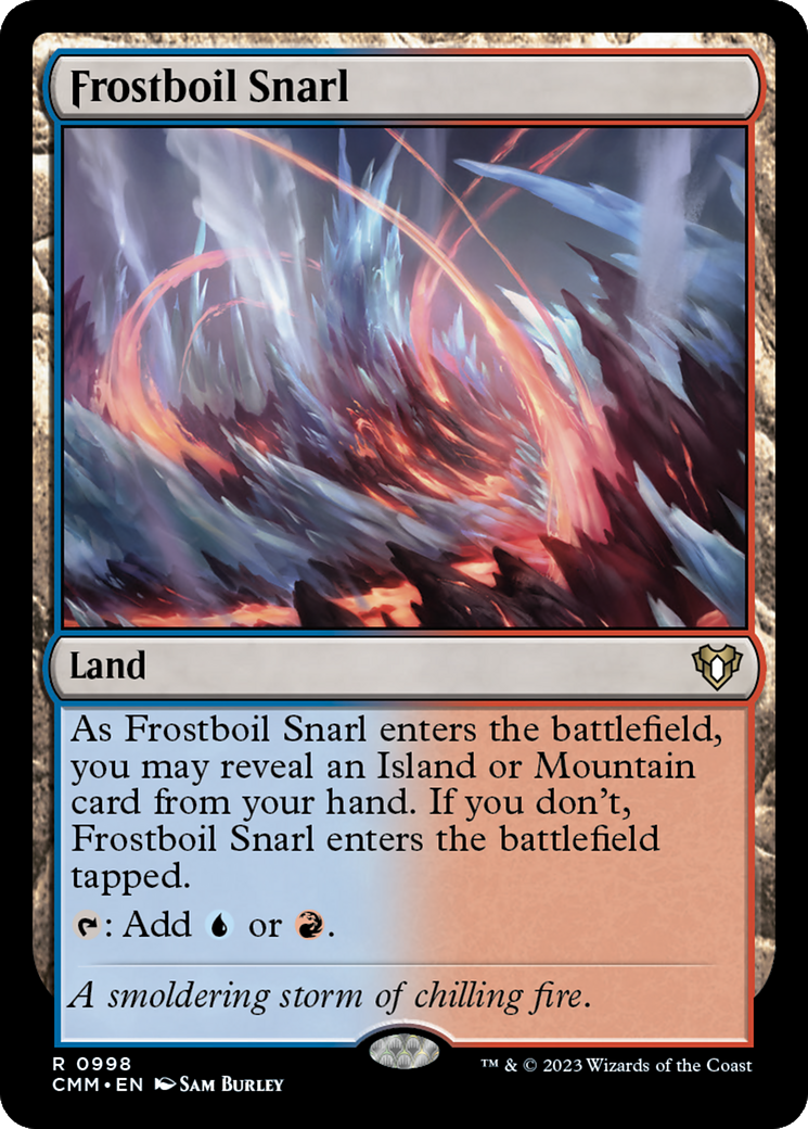Frostboil Snarl [Commander Masters] | Good Games Cannington