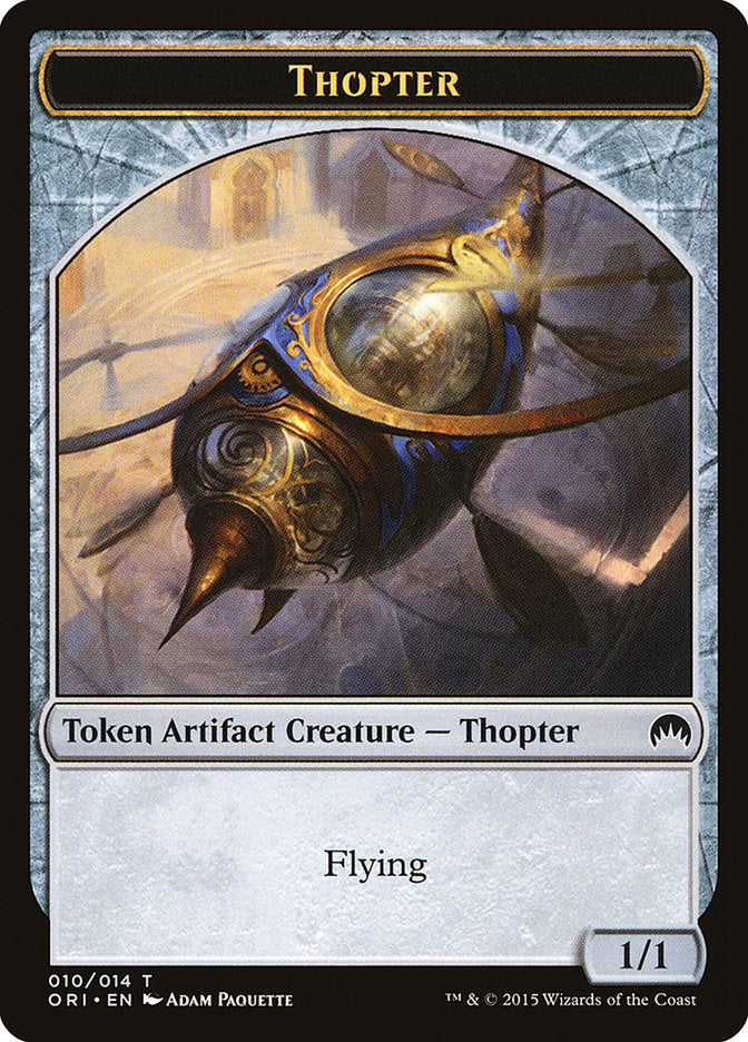 Thopter Token (010/014) [Magic Origins Tokens] | Good Games Cannington