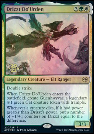 Drizzt Do'Urden [Dungeons & Dragons: Adventures in the Forgotten Realms Prerelease Promos] | Good Games Cannington
