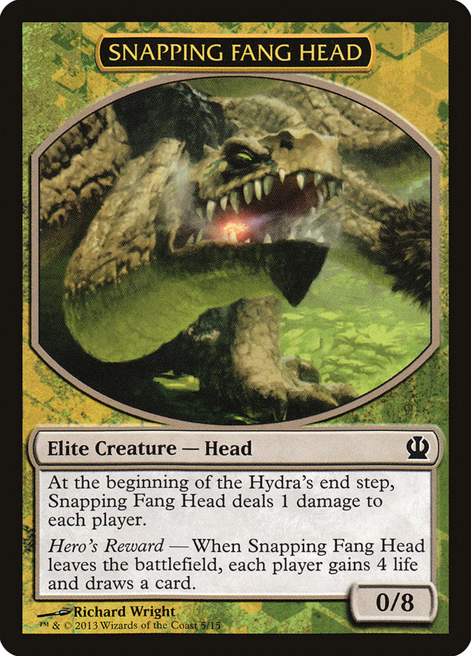 Snapping Fang Head [Theros Face the Hydra] | Good Games Cannington