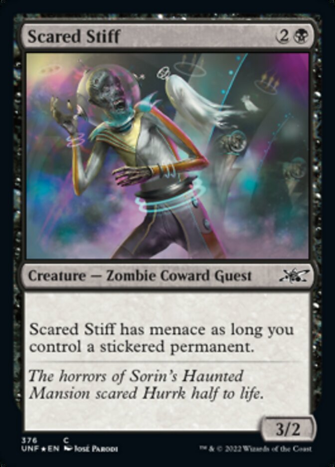 Scared Stiff (Galaxy Foil) [Unfinity] | Good Games Cannington