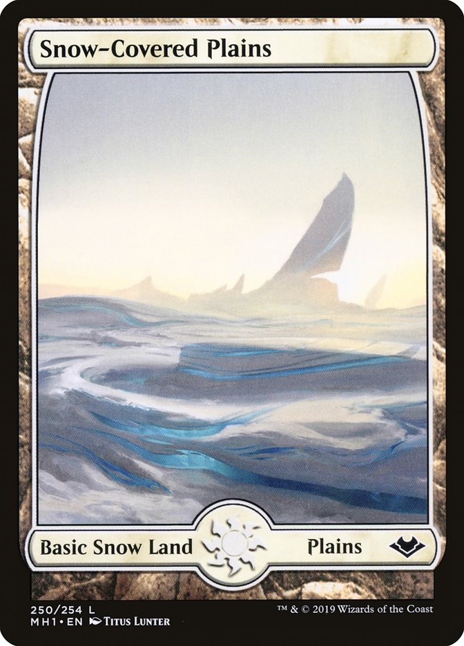 Snow-Covered Plains [Modern Horizons] | Good Games Cannington