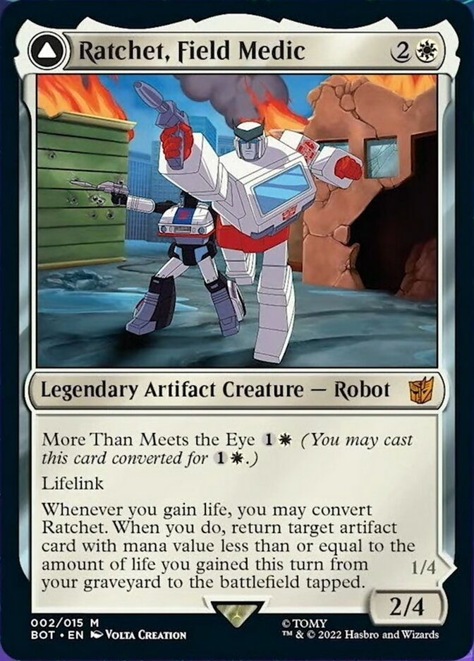 Ratchet, Field Medic // Ratchet, Rescue Racer [Transformers] | Good Games Cannington