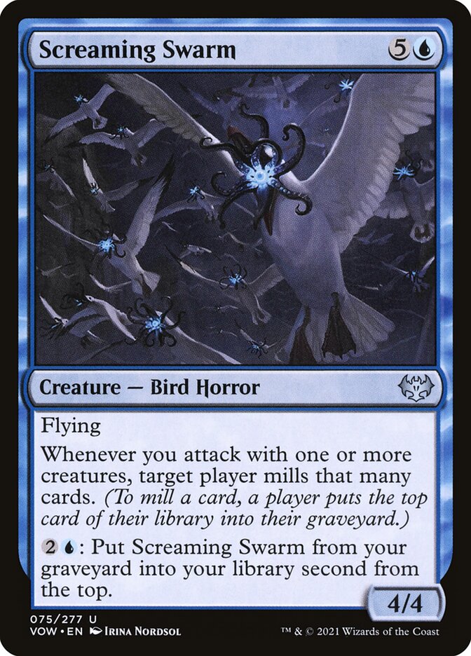 Screaming Swarm 75 (Innistrad: Crimson Vow)  | Good Games Cannington