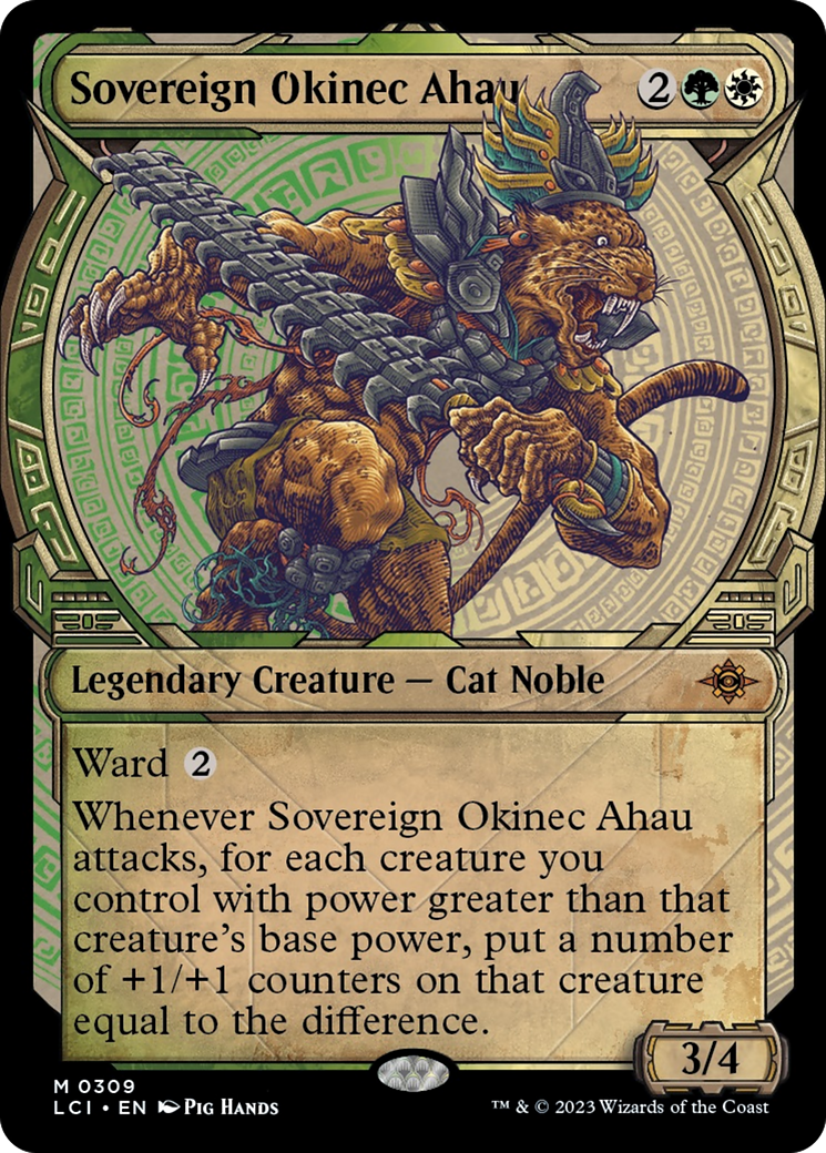 Sovereign Okinec Ahau (Showcase) [The Lost Caverns of Ixalan] | Good Games Cannington