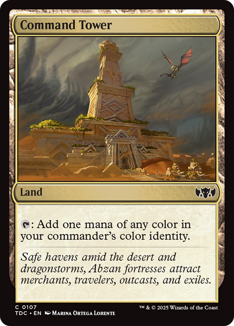 Command Tower [Tarkir: Dragonstorm Commander] | Good Games Cannington